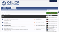 Desktop Screenshot of celica-community.de