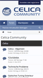 Mobile Screenshot of celica-community.de